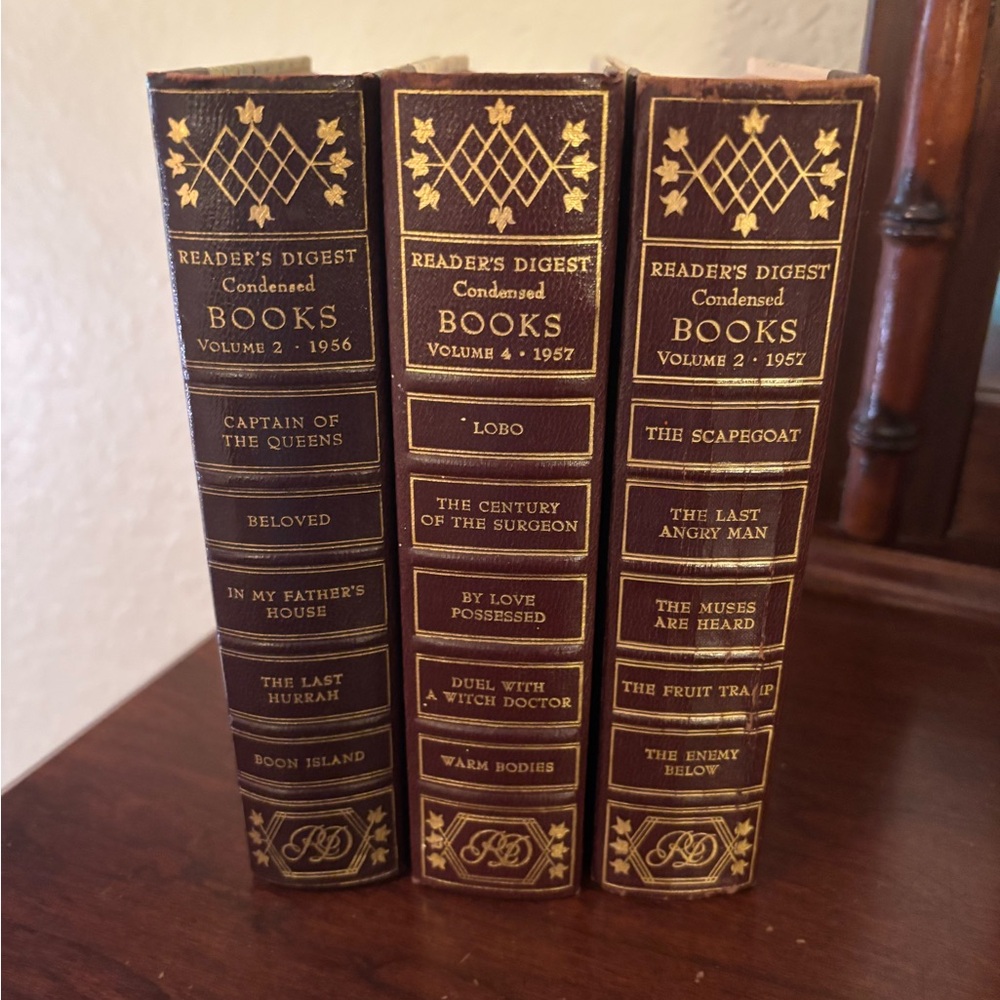 Vintage Readers Digest Condensed Books